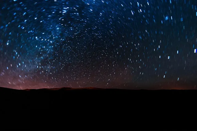 "Blue Hour Milky Way" by Texas photographer Mark Holly | night sky and stars at Big Bend National Park | digital photography | digital art | Shop original art by Texas artists at artasemotion.com | Boerne, San Antonio art gallery with original paintings, photography, and more